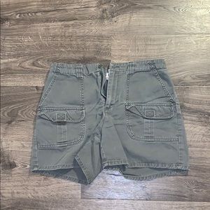 Grayish/green shorts
